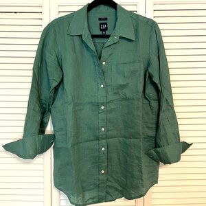 Gap Linen Boyfriend Shirt